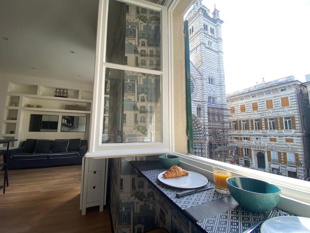 New Apartament In Front Of Genoa Cathedral Exterior photo